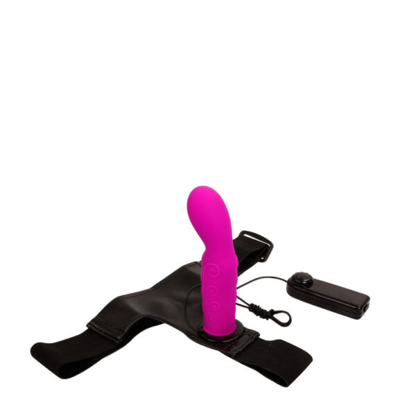 Cinta Peniana com Penetrador Ponto G em Silicone Multivelocidade - ULTRA HARNESS - Sexshop