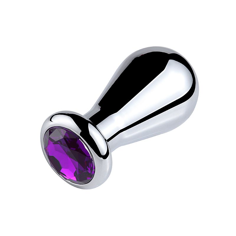 Plug Anal de Aço Oval Dilatador - Tamanho M - Sexshop