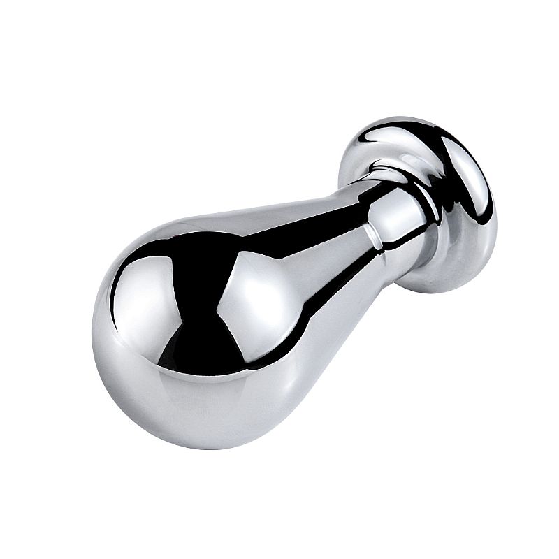 Plug Anal de Aço Oval Dilatador - Tamanho M - Sexshop