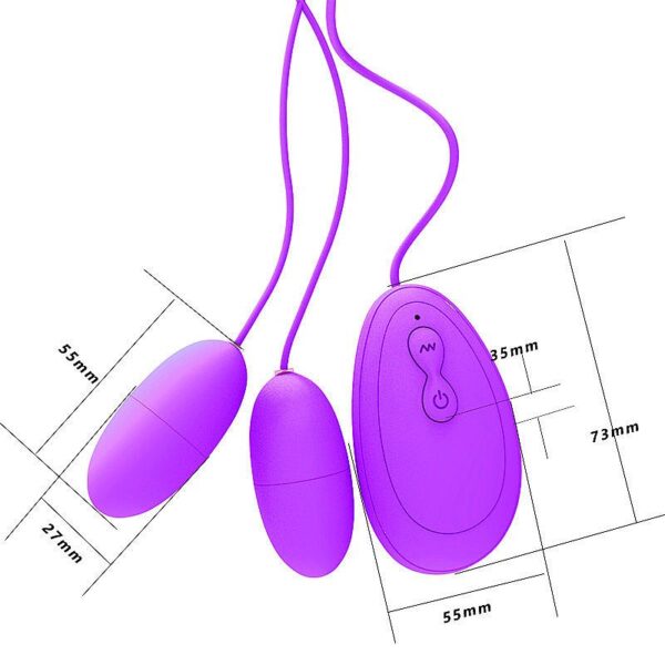 Vibrador Vaginal e Anal Cápsula Dupla - Green Baby Sex shop - Image 2