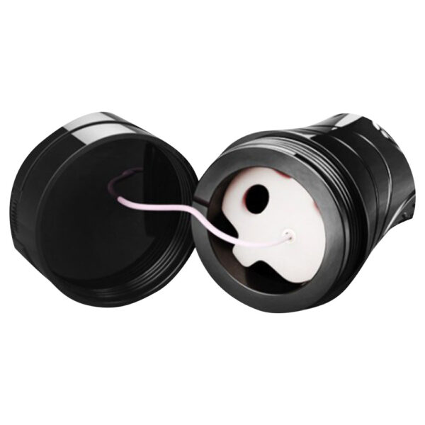 Masturbador Masculino Lanterna Formato De Boca Com Vibrador - Cyberskin - Image 7