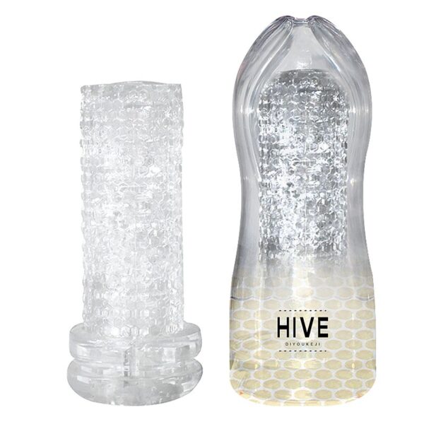 Masturbador Masculino Transparente Lanterna - Hive Sexshop
