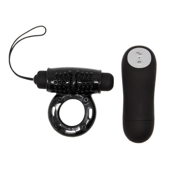 Anel Peniano com Vibrador a Distância - Wireless de 20 Funções Power Ring