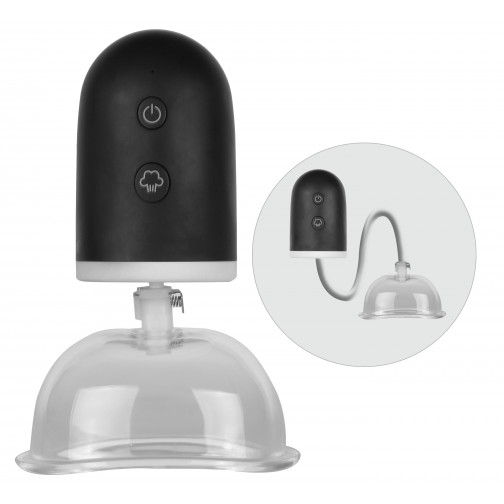 Bomba para desenvolvimento de vagina com sucção recarregável - Lovetoys