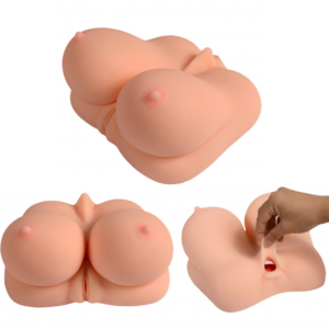 Masturbador Masculino Triplo Seios, Vagina e Boca Imperial - Lovetoys