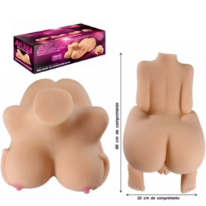 Masturbador Masculino Corpo Feminino Akail 66cm - Lovetoys