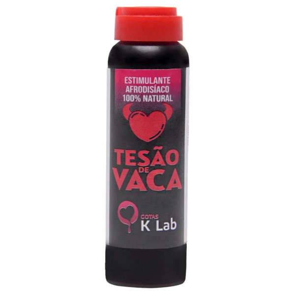 Gotas Afrodisiacas Tesão de Vaca 10 ml K-Lab