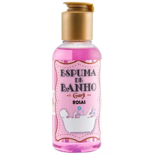 Espuma de Banho Aromática 120 ML Rosas - GARJI