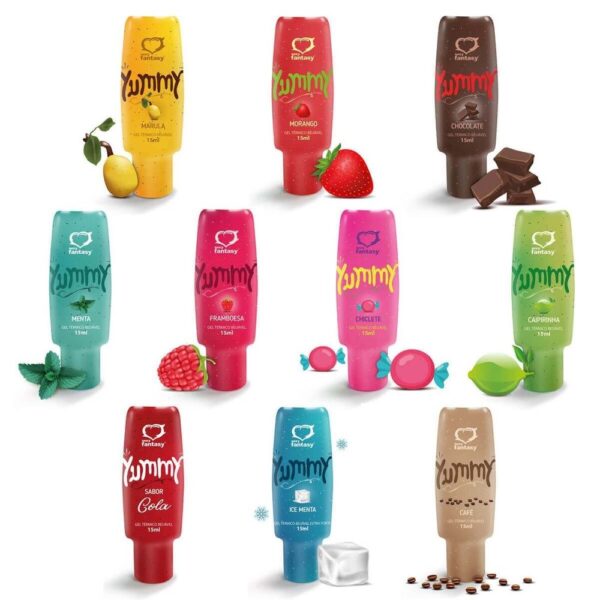 Gel Térmico Comestível YUMMY 15 ml Chocolate - Sexy Fantasy