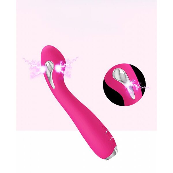 Vibrador Ponto G Feminino Shock e em Silicone - Hector Shock - Pretty Love - Sexshop