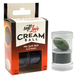 Cream Ball Facilit Eclipse Ball + Facilit Black Diamond Cream Mix de Sensações