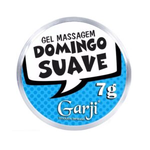 Gel Lubrificante Menta Domingo Suave 7G Garji