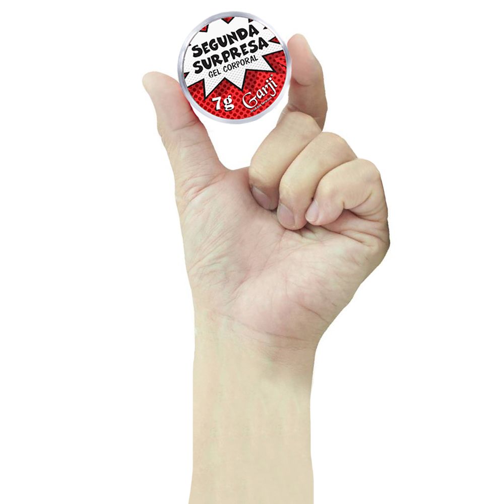 Segunda Surpresa Gel Excitante Unissex 7G Garji