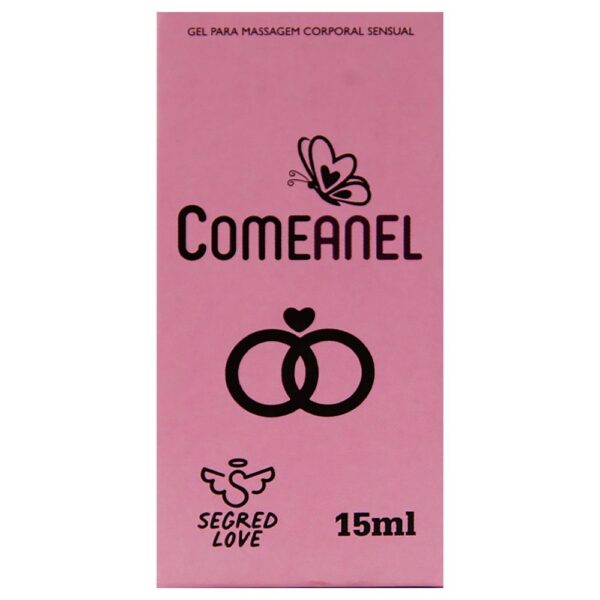 Gel Lubrificante Comeanel Dessensibilizante Facilitador Anal 15Ml - Segred Love