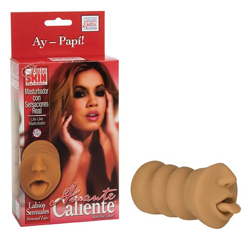 Masturbador Boneca Boca Caliente Mouth Masturbator Caliente CyberSkin