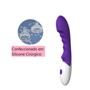 Vibrador de alta potência com acabamento Matte e 7 modos Vibracionais - Sex shop