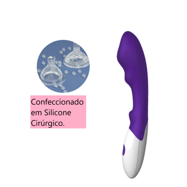 Vibrador Alta potência com 7 padrões vibracionais - Sex shop