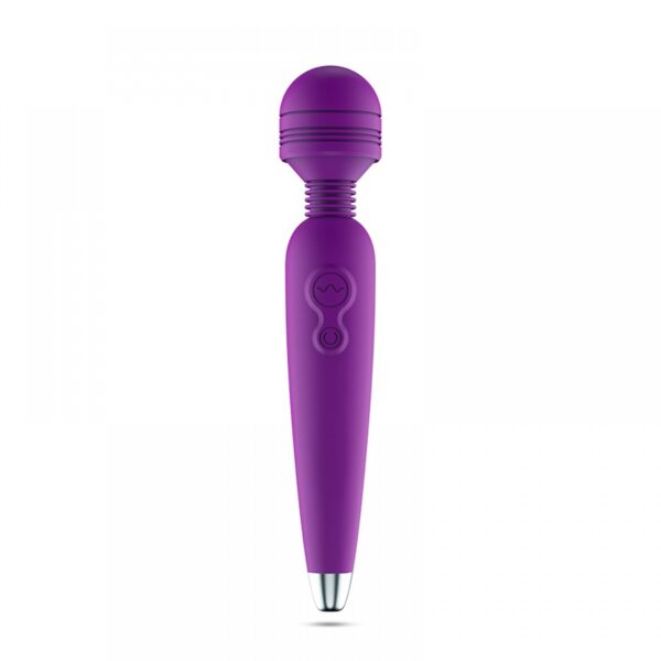 Varinha Magica recarregavel, em silicone ABS super macio, possui 10 modos de vibrações