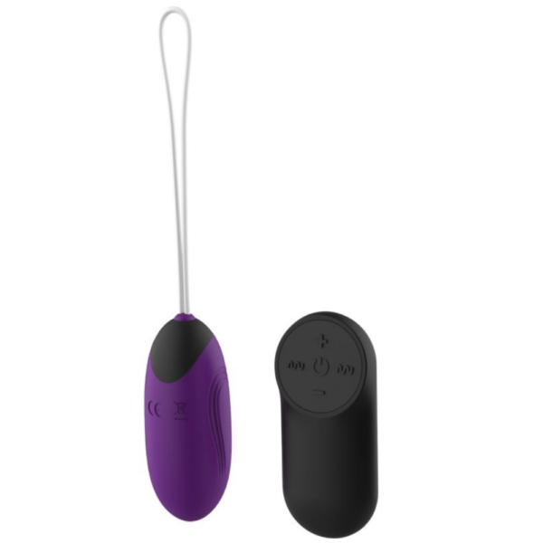 Vibrador Luxo Ovo de silicone com controle remoto TOPO TOYS - Sexshop