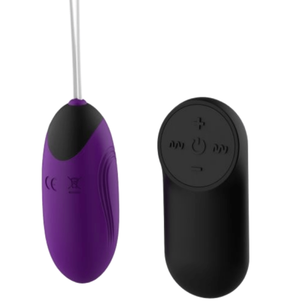 Vibrador Luxo Ovo de silicone com controle remoto TOPO TOYS - Sexshop