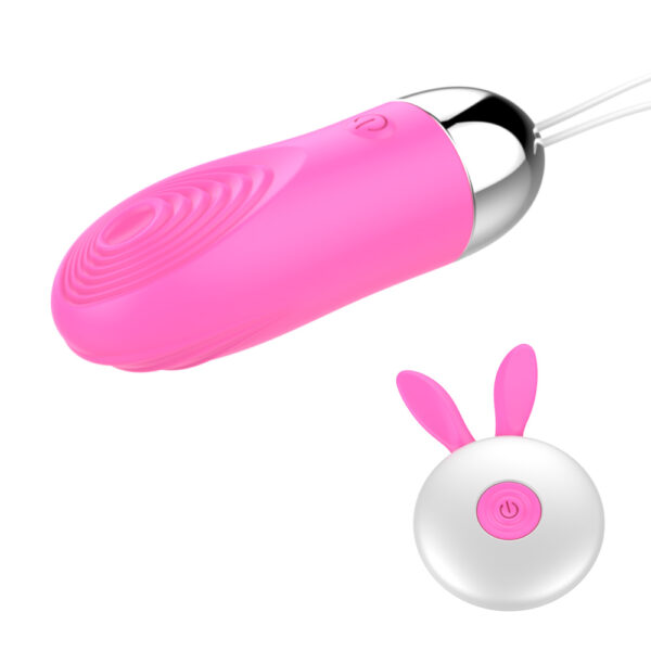 Vibrador Controle Remoto Bullet com 10 vibrações em silicone - Sexshop