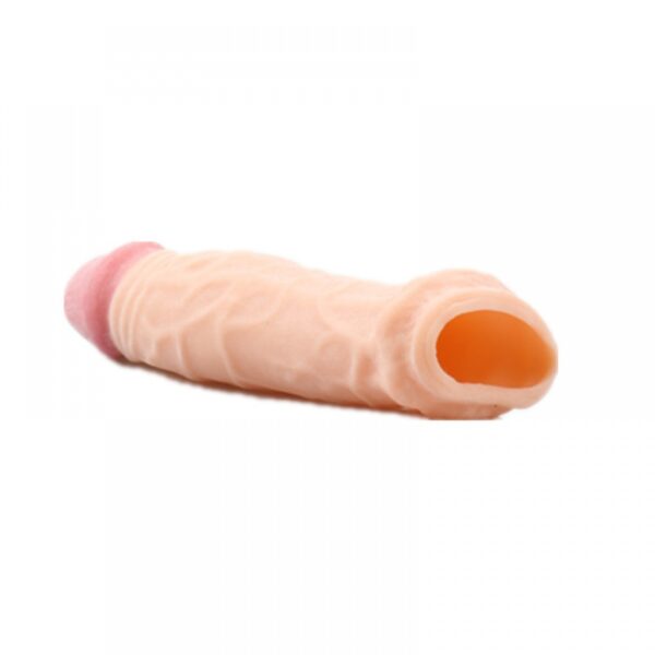 Capa Peniana em Silicone para Aumento Instantâneo - Sexshop