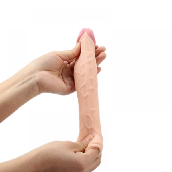 Capa Peniana em Silicone para Aumento Instantâneo - Sexshop