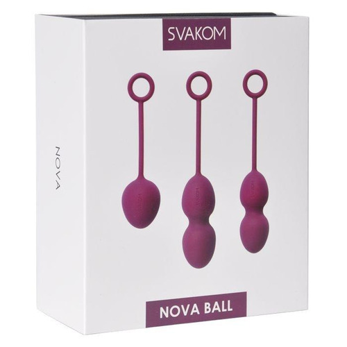Kit Para Exercícios Pompoar De Kegel - Nova - Svakom