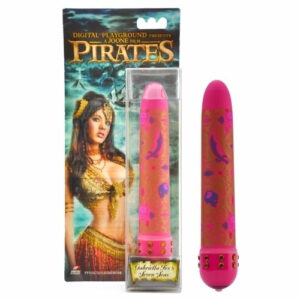 Vibrador Personal Piratas 5 Velocidades Decorado Com Cristais