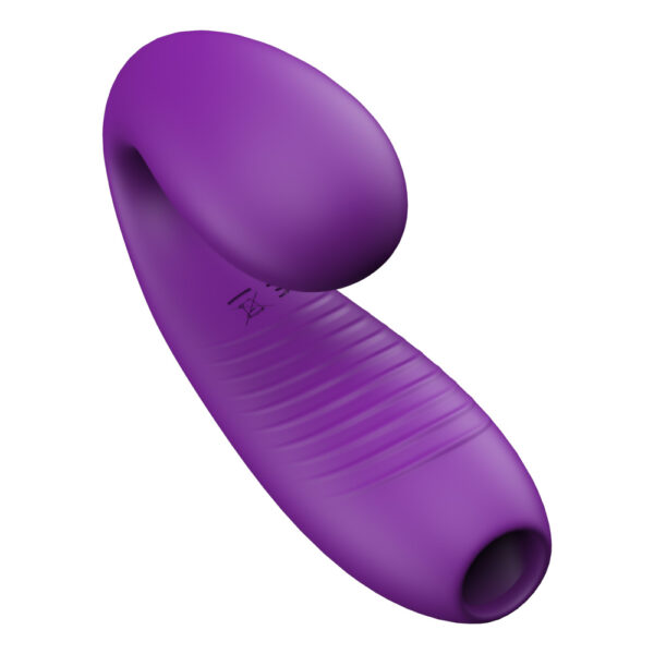 Vibrador para Casal Stimulador em silicone super macio ABS, com funçao de sucção, 7 modos de vibrações - Sexshop