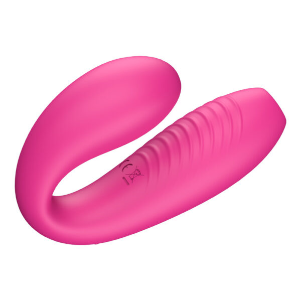 Vibrador para Casal Stimulador em silicone super macio ABS, com funçao de sucção, 7 modos de vibrações - Sexshop