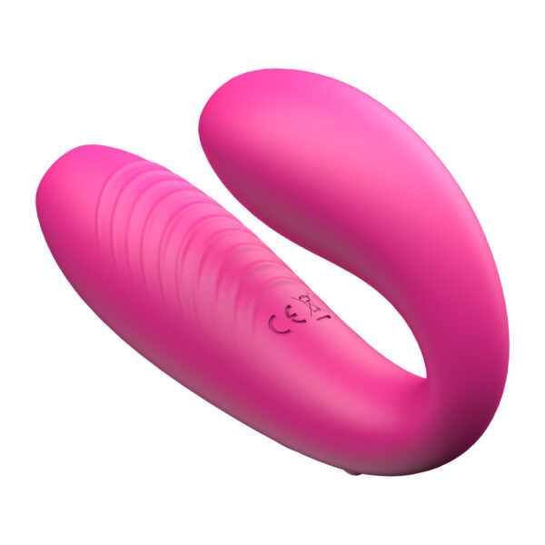 Vibrador para Casal Stimulador em silicone super macio ABS, com funçao de sucção, 7 modos de vibrações - Sexshop