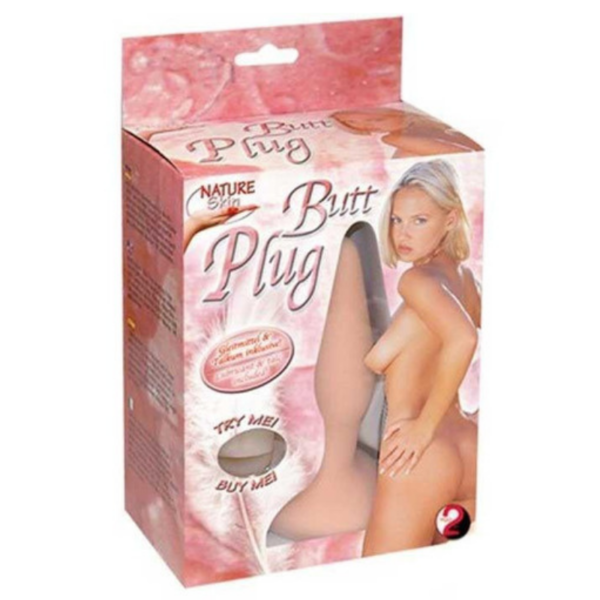 Plug Anal Cor Natural - Nature Skin Butt Plug Orion