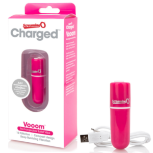 Vibrador Bullet Recarregável Charged Vooom Screaming