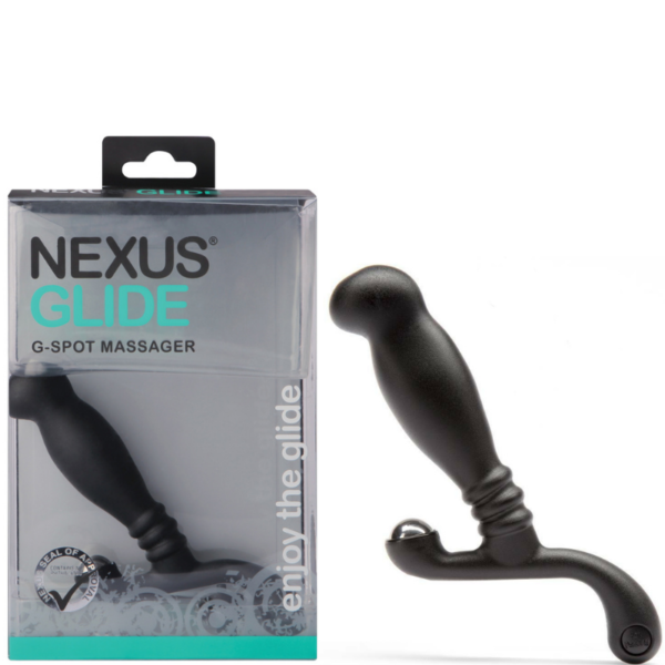 Estimulador De Próstata Preto - Glide Prostate Massager