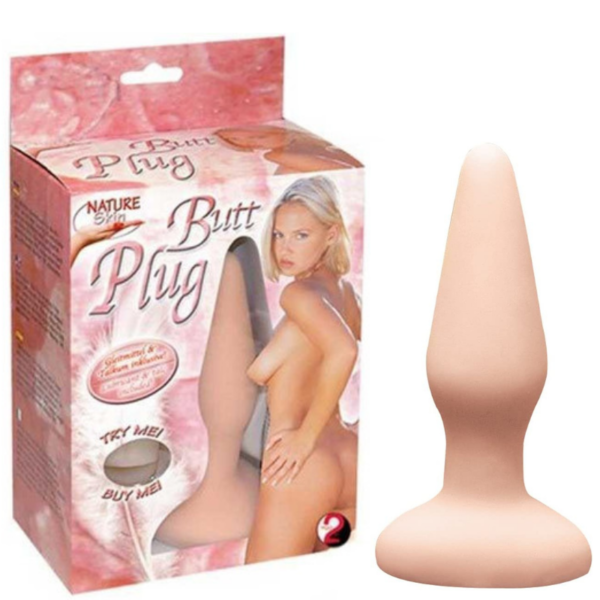 Plug Anal Cor Natural - Nature Skin Butt Plug Orion