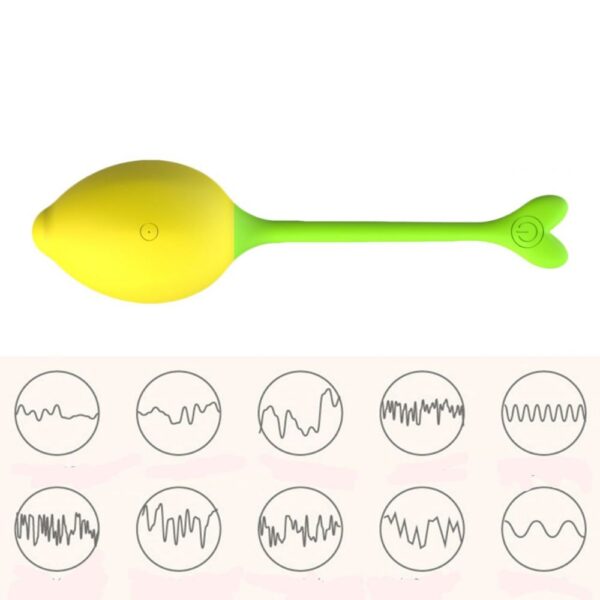 Vibrador Lemon Ball com modo App - Sex shop