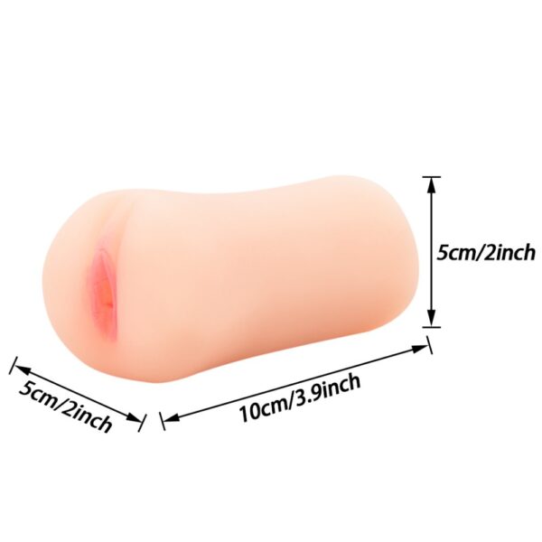 Masturbador Pussy feito em Cyberskin 10cm - Sexshop