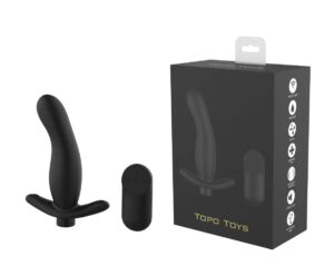 Massageador de Próstata Desire em Silicone - TOPO TOYS - Sex shop