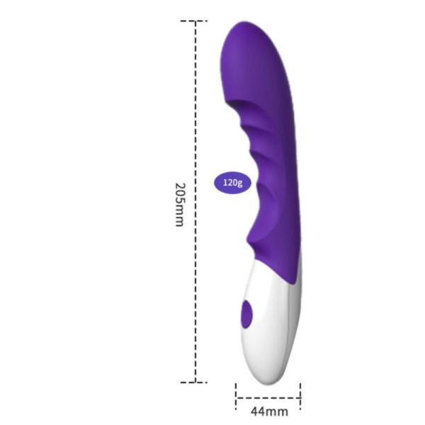 Vibrador de alta potência com acabamento Matte e 7 modos Vibracionais - Sex shop