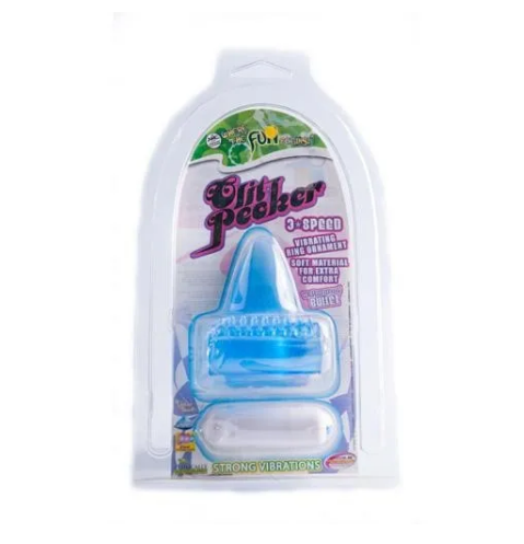 Anel Peniano Com Cápsula - Clit Pecker 3 Speed - Nanma