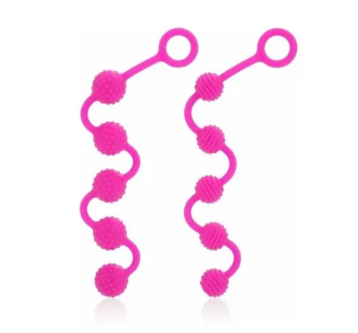 Bolinha Tailandesa Dupla Textura Silicone O Beads