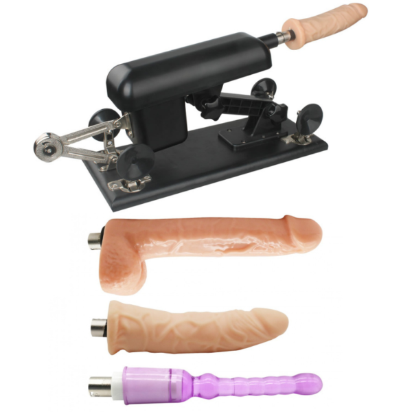 Máquina do Sexo Completa de multivelocidade - Elétrica Bivolt - Sexshop