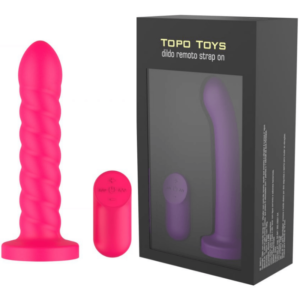 Plug Anal Vibrador Dildo Rubbing em Silicone ABS - TOPO TOYS - Sex shop