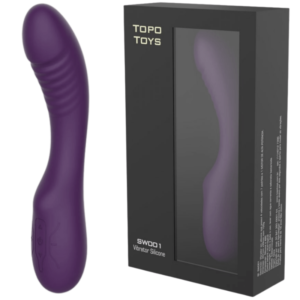 Vibrador Ponto G Full em silicone ABS - TOPO TOYS - Sex shop