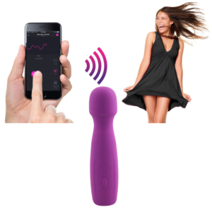 Vibrador 10 Vibrações é conectado por APP via Bluetooth direto no seu celular - Sexshop