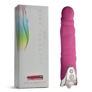 Vibrador Rosa Com Saliências 7 Velocidades Incantation