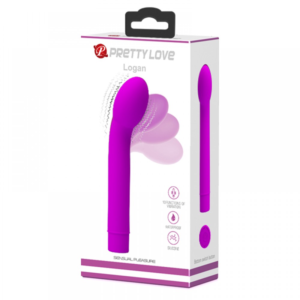 Vibrador Ponto G Feminino - Logan Pretty Love - Sexshop