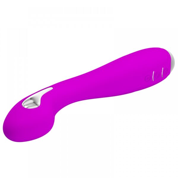 Vibrador Ponto G Feminino Shock e em Silicone - Hector Shock - Pretty Love - Sexshop