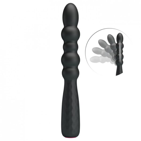 Vibrador em silicone cirúrgico com vértebra e ABS com 12 Vibrações - Pretty Love Monroe - Sexshop